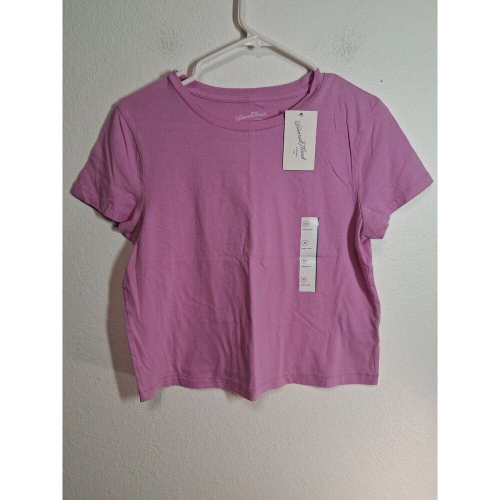 NWT Bundle Universal Thread T-Shirts Short Sleeve Sz Medium Pink Black MSRP $20 - Picture 2 of 11